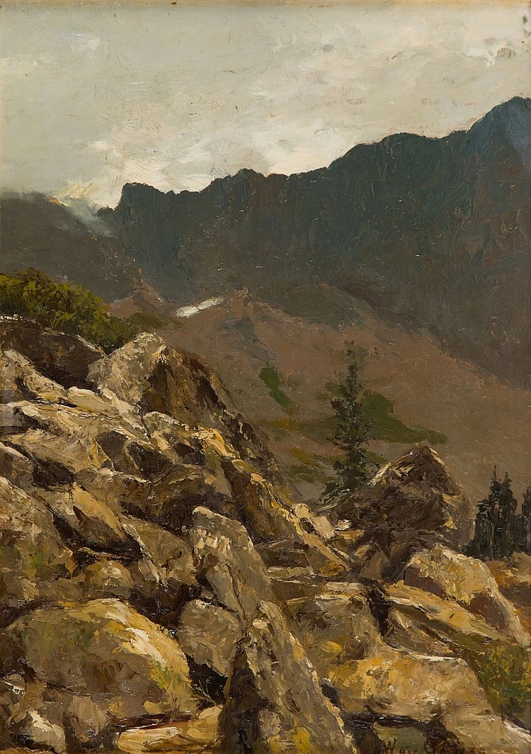 Paesaggio dei Tatra, dopo il 1880